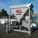 the worlds best automatic sandbag filling machine mb 1a by baglady inc
